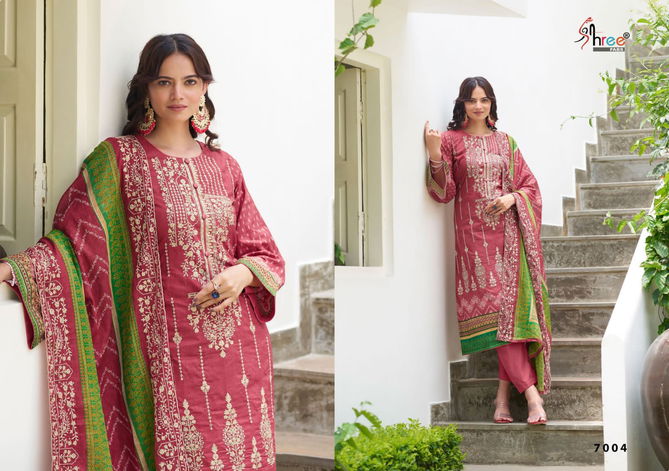 Bin Saheed Lawn Collection 7 Pure Lawn Pakistani Dress Material